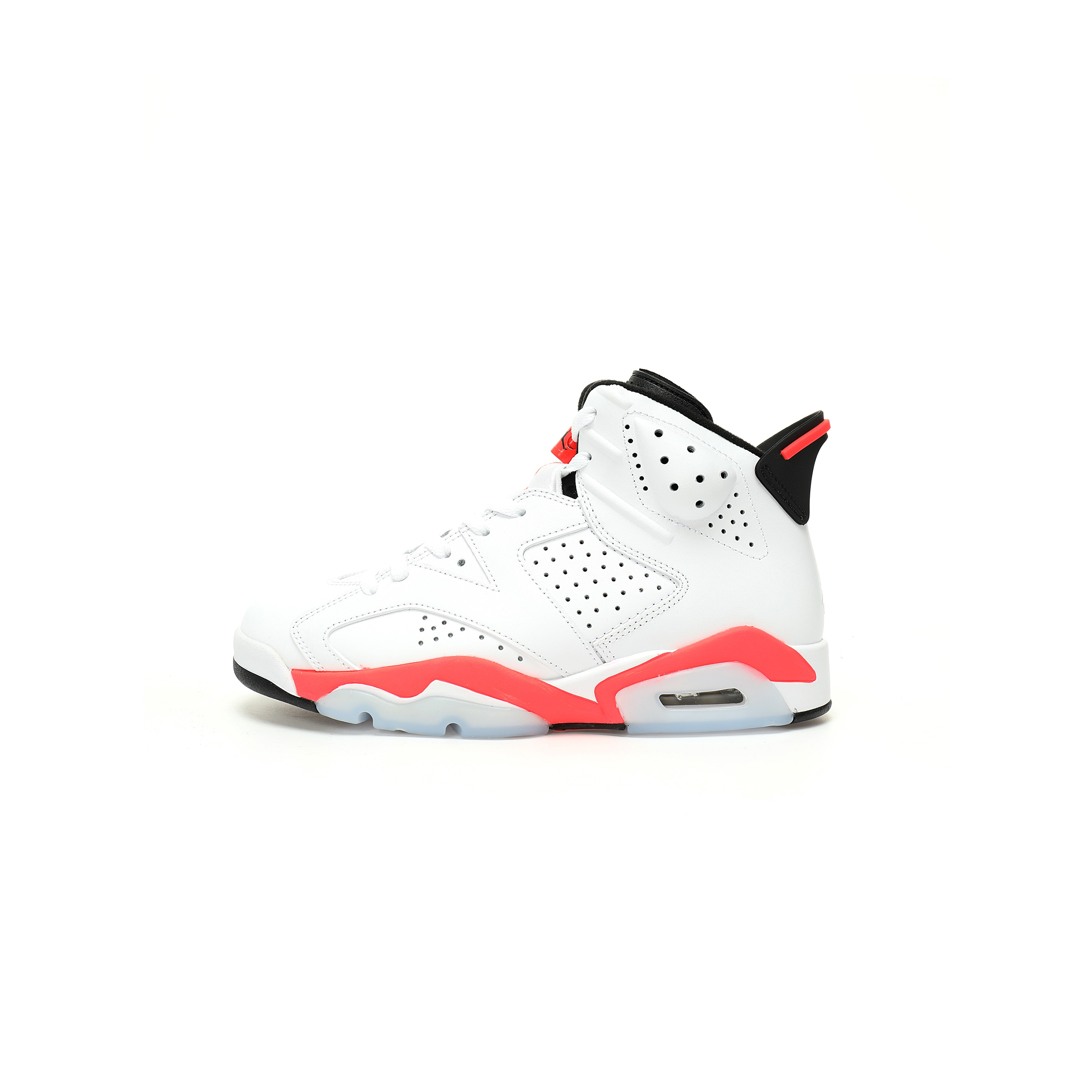 NIKE AIR JORDAN 6 RETROWHITE INFRARED 384664-123